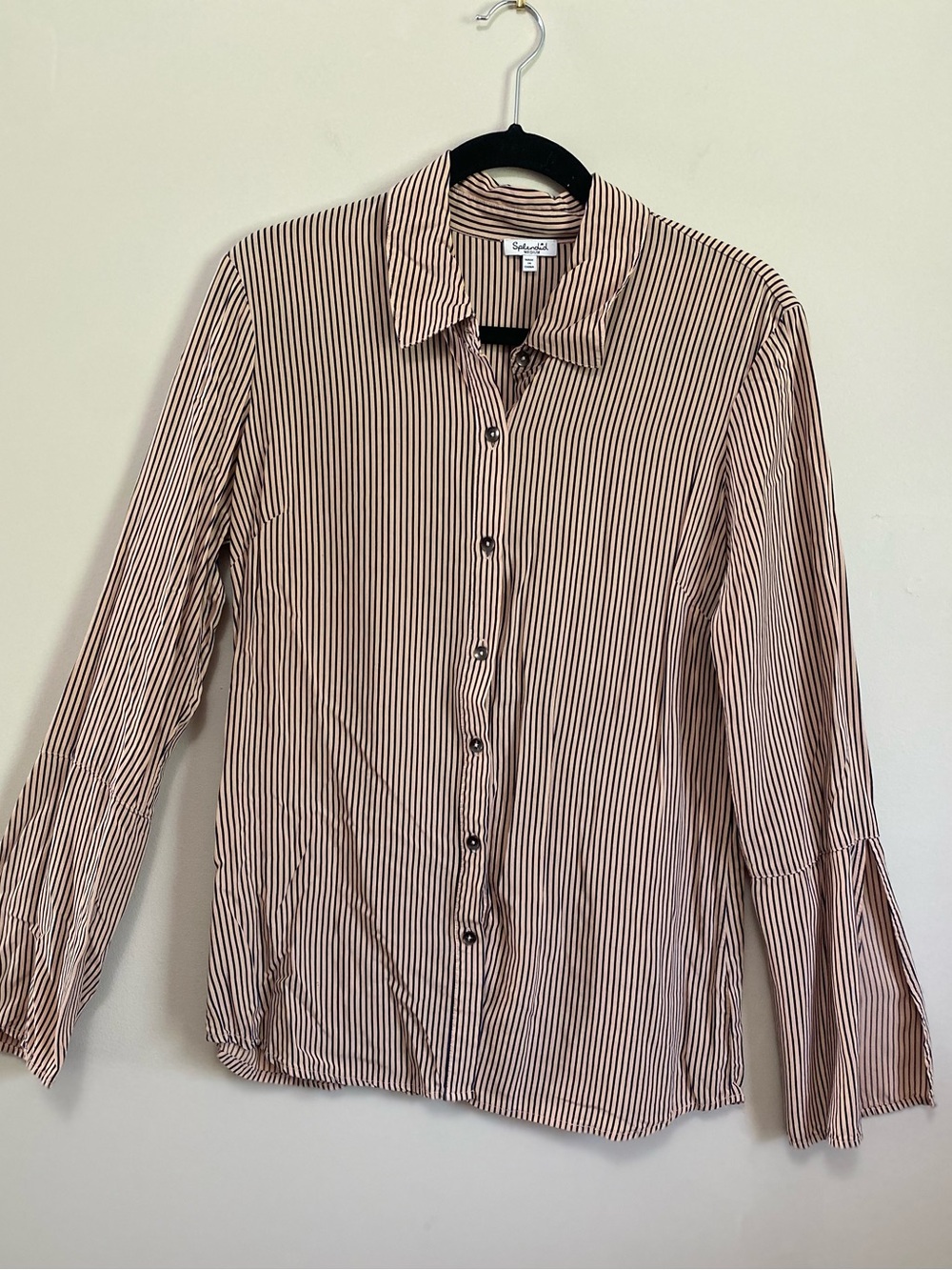 Splendid Long Sleeve Top M Bell Sleeves Cottage Boho Classy Preppy Chic Coquette